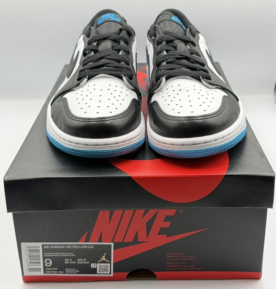 Jordan 1 Retro OG Low UNC for Sale | Authenticity Guaranteed | eBay