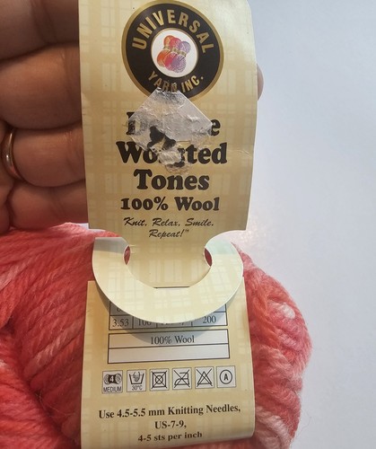 Universal Yarns Deluxe Kammgarn Töne Orange Mix 100% Wolle 220 Yd 100gr US7-9 - Bild 2 von 4