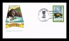 DR JIM STAMPS US COVER SAVE MOUNTAIN HABITATS FDC HAND CANCEL HF CACHET