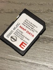 NISSAN CONNECT3 MAP DATA SD CARD  25920 4KJ0C FREE POSTAGE 