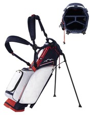 NEW Sun Mountain E-2.5 Lite Golf Stand Bag - Navy / White / Red
