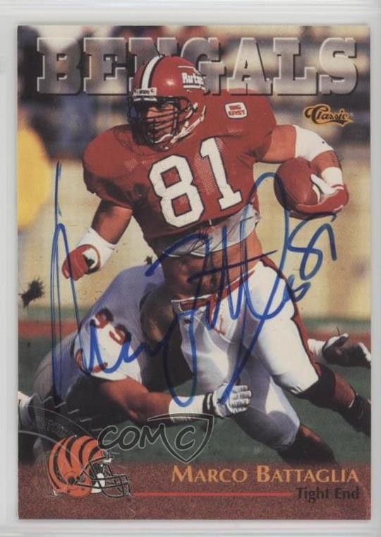 Marco Battaglia #85 1996 Classic NFL Rookies