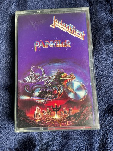 JUDAS PRIEST PAINKILLER TAPE CASSETTE - Picture 1 of 3