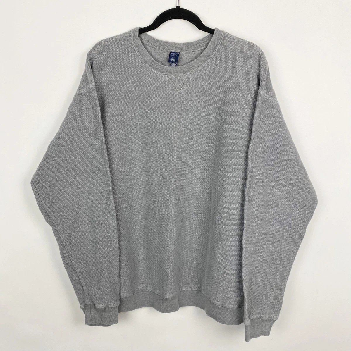 Pull homme vintage années 90 Lands End moyen pêcheur Henley