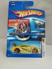 Hot Wheels 2006 First Edition Nissan Z in Yellow - Faster Than Ever FTE