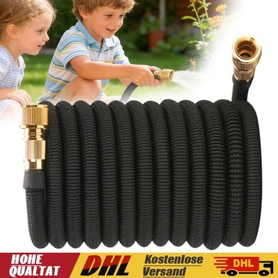 15m Flexibler Gartenschlauch dehnbarer Wasserschlauch Flexischlauch Flexibel DE