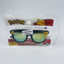 Pok mon Pikachu By Sun-Staches Arkaid Sunglasses For Kids Nintendo Chrome Green