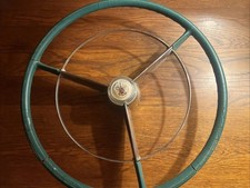 Used Vintage 1955-1956 Buick Steering Wheel With Power Steering Horn Ring