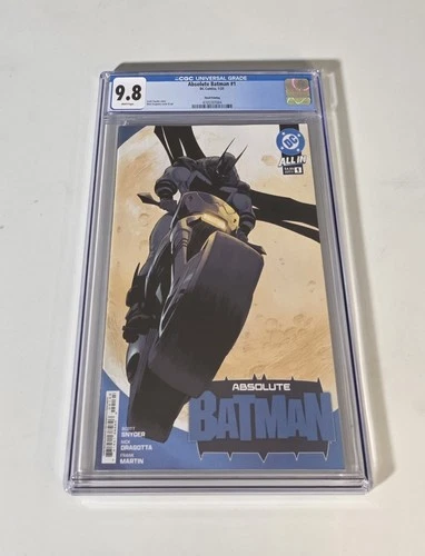 🔥 Absolute Batman #1 CGC 9.8 Graded 3rd Third Print Nick Dragotta Cover A 🔥