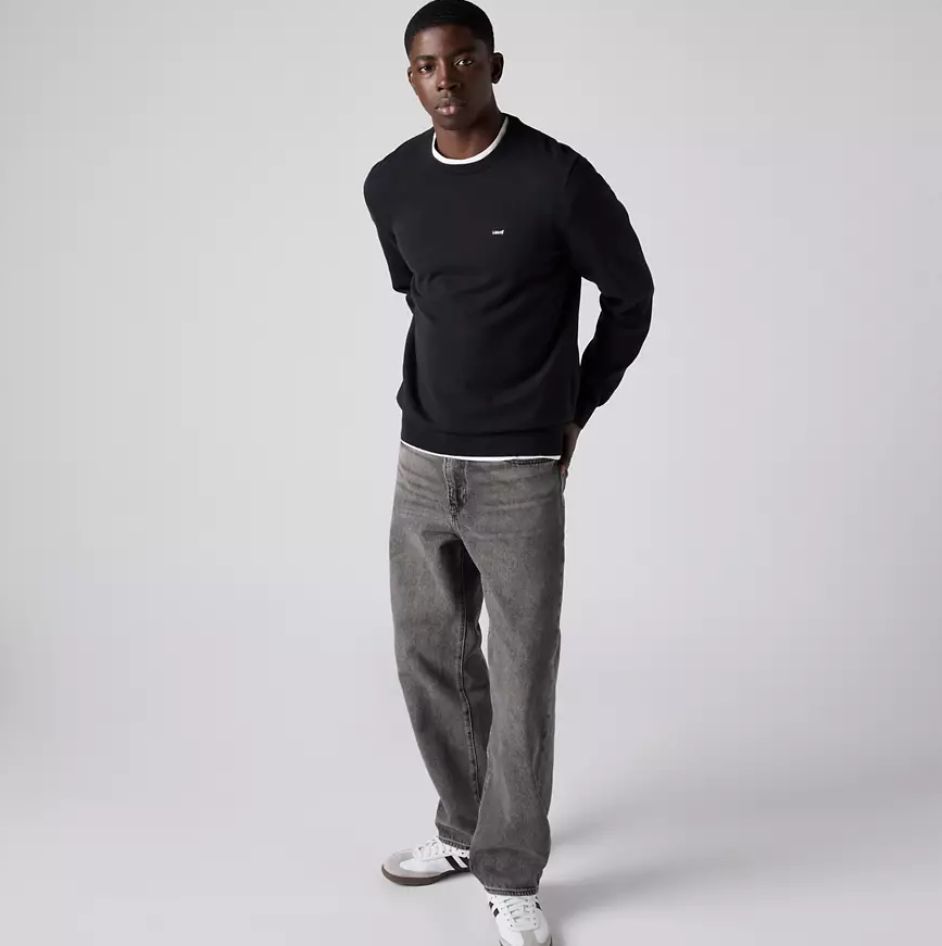 LEVI'S 568™ Loose Straight Men's Jeans, Block Party - Grey NEW