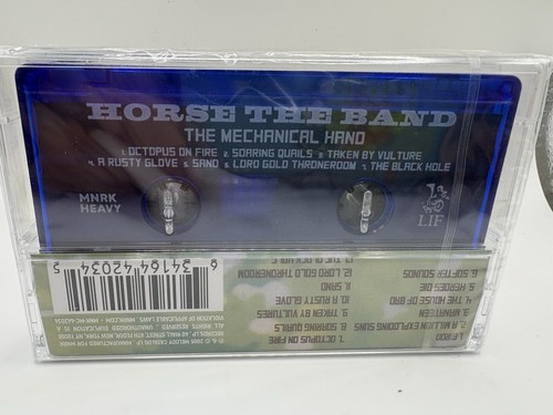 HORSE the band Mechanical Hand Cassette Tape 20th Ann. BLUE RARE LTD EDT - Picture 2 of 6