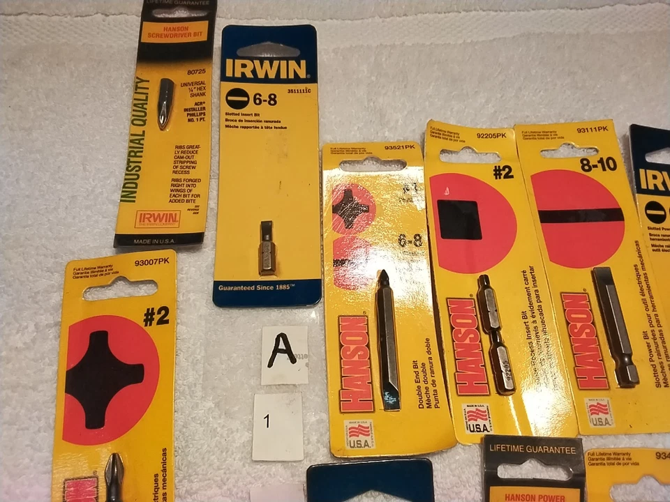 26pc IRWIN ASSORTED SCREWDRIVER BIT SET - Image 3 of 4