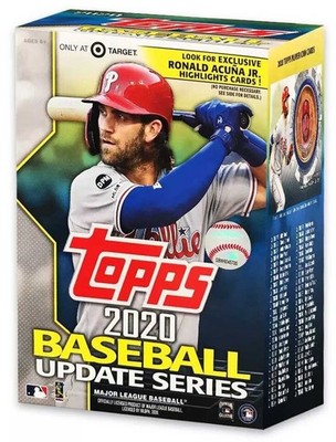 2020 Topps Update Baseball MLB Factory Sealed Blaster 40 Box Case