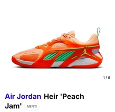 Nike Air Jordan Heir Peach Jam WNBA Orange Pulse Green FQ3858-800 Men Size 10.5