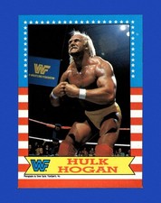 1987 Topps WWF Set-Break #  3 Hulk Hogan NM-MT OR BETTER *GMCARDS*