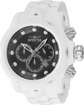 Invicta Venom Phantom Chronograph GMT Quartz Gunmetal Dial Men's Watch 48223