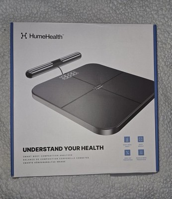 HumeHealth Smart Body Fat Scale, App Compatible BMI/Body Fat/Muscle, Open Box