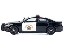 2023 Dodge Charger Pursuit Police Car "California Highway Patrol (CHP)" Black a