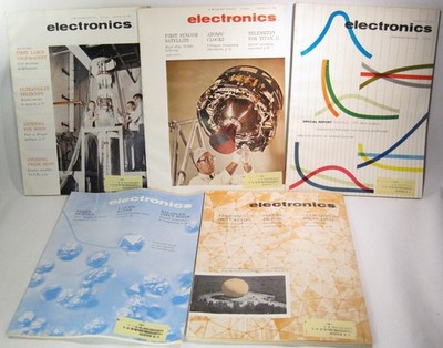 McGraw-Hill Vintage Electronics Magazine November 1962 Vol 35 Lot 44 45 46 47 48