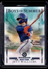 Jett Williams 2025 Panini Boys of Summer Card /249 #76