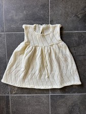 Baby Girl Crochet Dress Yellow
