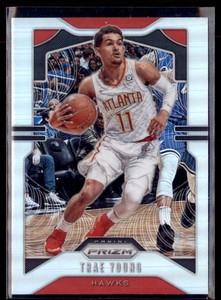 2019-20 Panini Prizm Basketball Trae Young Hawks 31 Silver Prizm