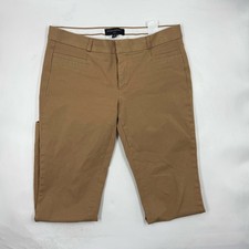 Banana Republic Pants Womens 6 Beige Sloan Chino Slim Flat Front Stretch Pockets