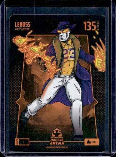 2025 Bo Jackson Battle Arena Leboss LeBron James Fire 1st Edition #1