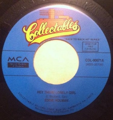 Eddie Holman, Tyrone Davis - Hey There Lonely Girl / Can I Change My Mind (7'') (