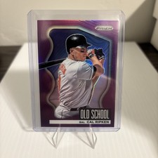 2022 Panini Prizm Old School Cal Ripken #OS-5 Purple Prizm