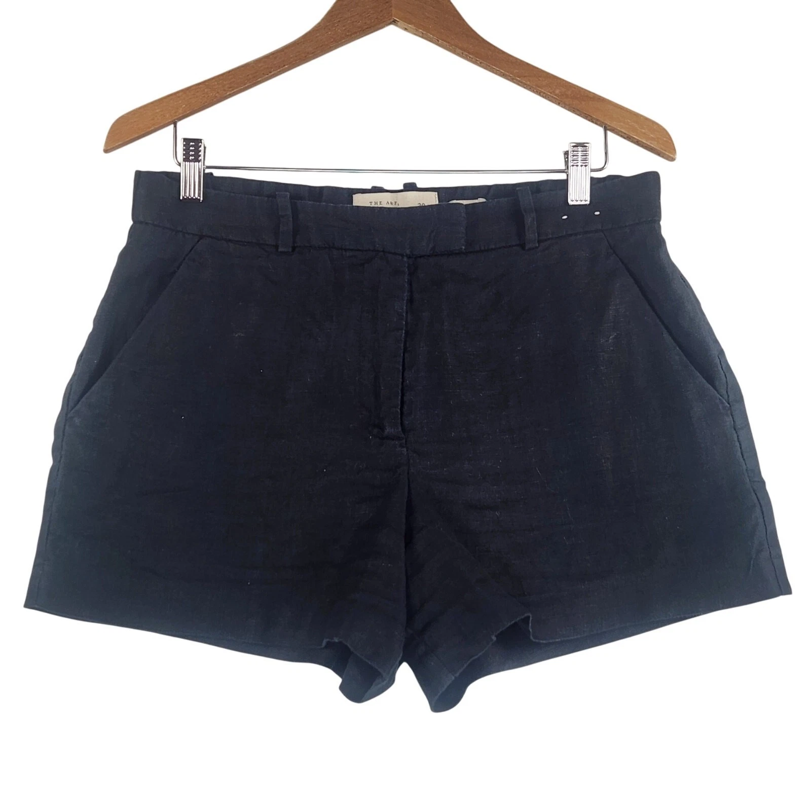 Abercromie & Fitch “A&F Linen Collection” Shorts Women’s SZ 30 100% Linen EUC