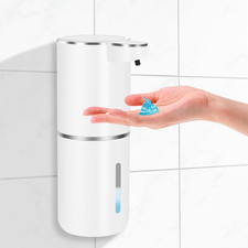 Dispenser Sapone Automatico Montaggio a Parete, USB Ricaricabile Dispenser Sapon