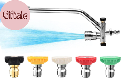 #ad Foam Cannon Dual Connector Accessory Pressure Washer Double Tip Attachment for $17.56