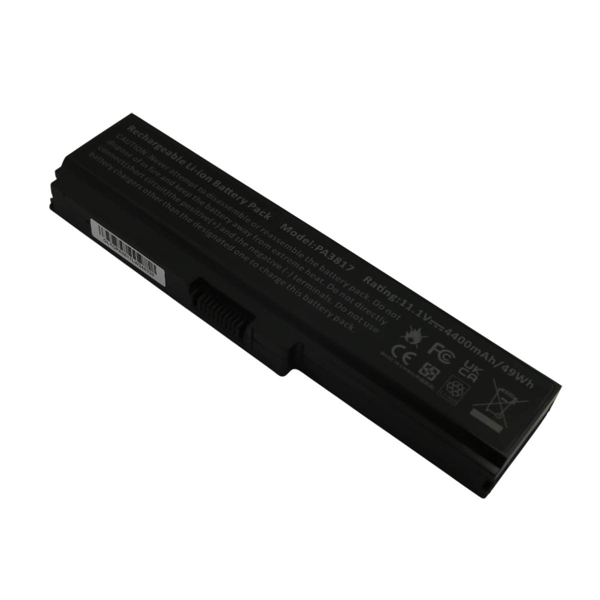 Batterie Toshiba Satellite L750 Avizar au lithium-ion de 11.1V et 4400mAh pour PC portable