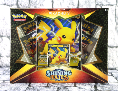 Pokémon TCG: Pikachu V Collection Shining Fates Box Factory Sealed
