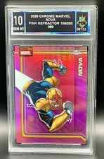 Nova #89 - Topps Chrome Marvel - Pink Refractor /250