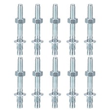 30Pcs 3/8" x 2-3/4" Wedge Anchors Good for Cement and Concrete Wall