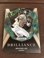 2022 Prizm Draft Picks Brilliance SP Brooks Lee Twins #BR-BL