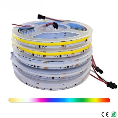 COB SPI LED Strip Light 24V 5M Addressable Pixel WS2811 WS2814 IC LED Tape Rope