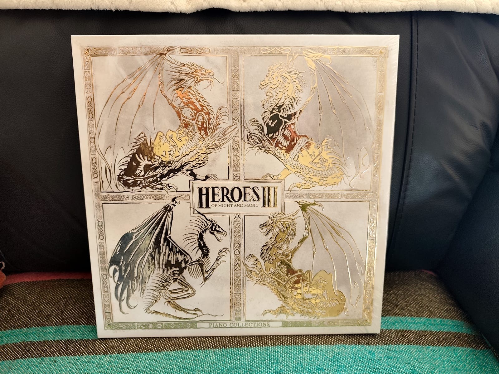 Vinyle Heroes of Might & Magic III Piano Collections Édition Collector Golden Dust 2LP