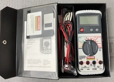 NOS Craftsman Professional Auto Ranging Multimeter 82324 400mv-1000V DC