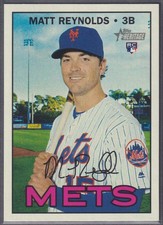 2016 Topps Heritage #655 Matt Reynolds Rookie New York Mets
