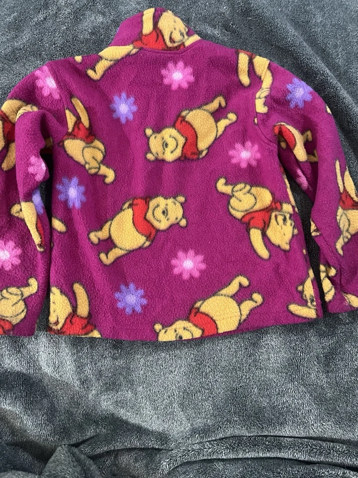 Camisa Pullover Sudadera con Capucha Polar Años 90 Niño 5/6 De Colección Disney Winnie the Pooh Foto 2 de 4