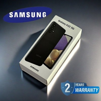  New Samsung Galaxy A32 5G SM-A326U 64GB Black FACTORY UNLOCKED Smartphone