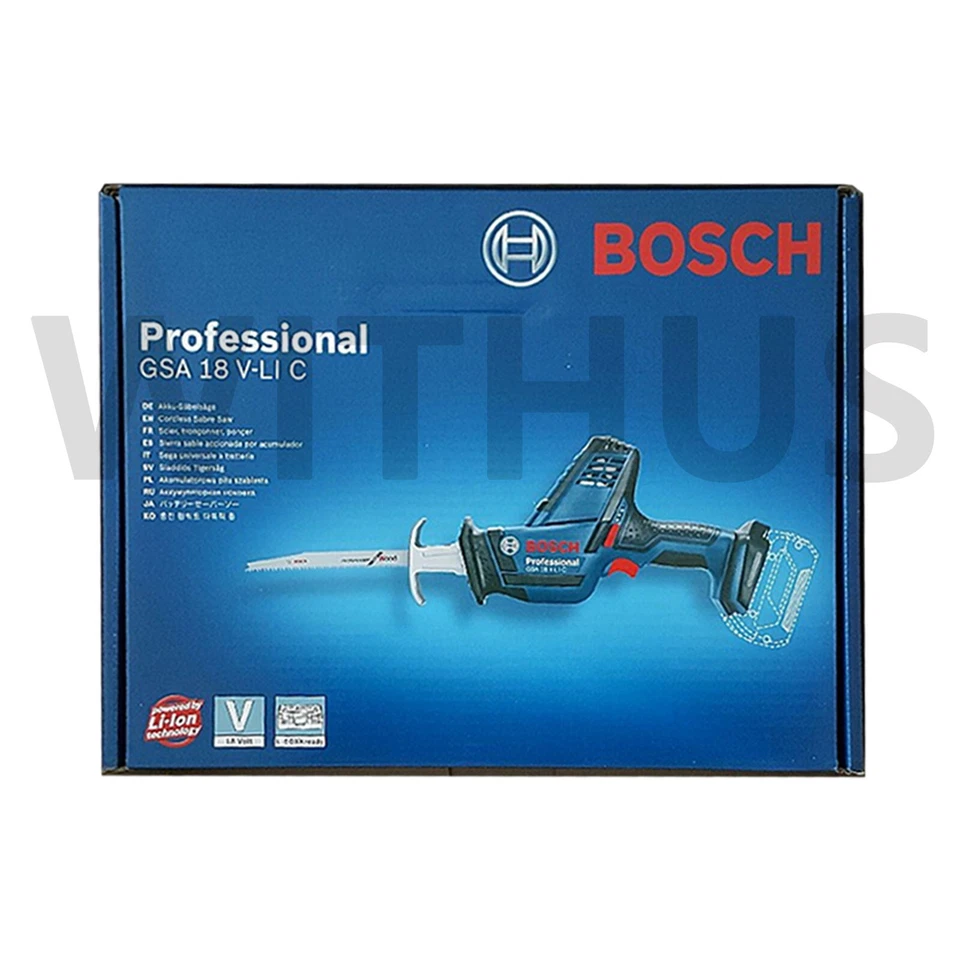Bosch GSA 18V-LI C 18V Professional Cordless SDS Reciprocating Saw Bare Tool_ - Image 2 of 3