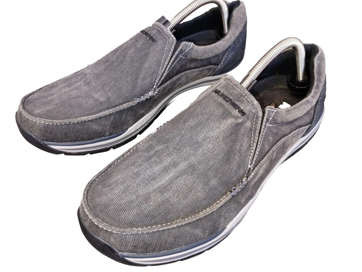 Skechers Men\'s Dark Gray Slip-On Loafers Men main image 3