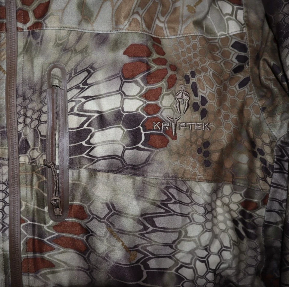 KRYPTEK CAMO XL HEAVY JACKET Hoodie Hex Snakeskin Battlefield Hunting Primaloft - Image 2 of 4