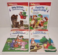 Baby Genius DVDs Lot Of 4 FAVORITE-CHILDREN  s SONGS-ANIMALS-NURSERY RHYMES
