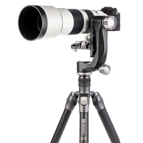 Benro Travel Size Gimbal Head Carbon Fiber with PL100 Plate for Camera GH5C Mini - Image 3 of 4