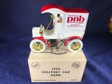 A2-60 ERTL 1:25 SCALE DIE CAST BANK - 1905 DELIVERY CAR - PEOPLES NATIONAL BANK